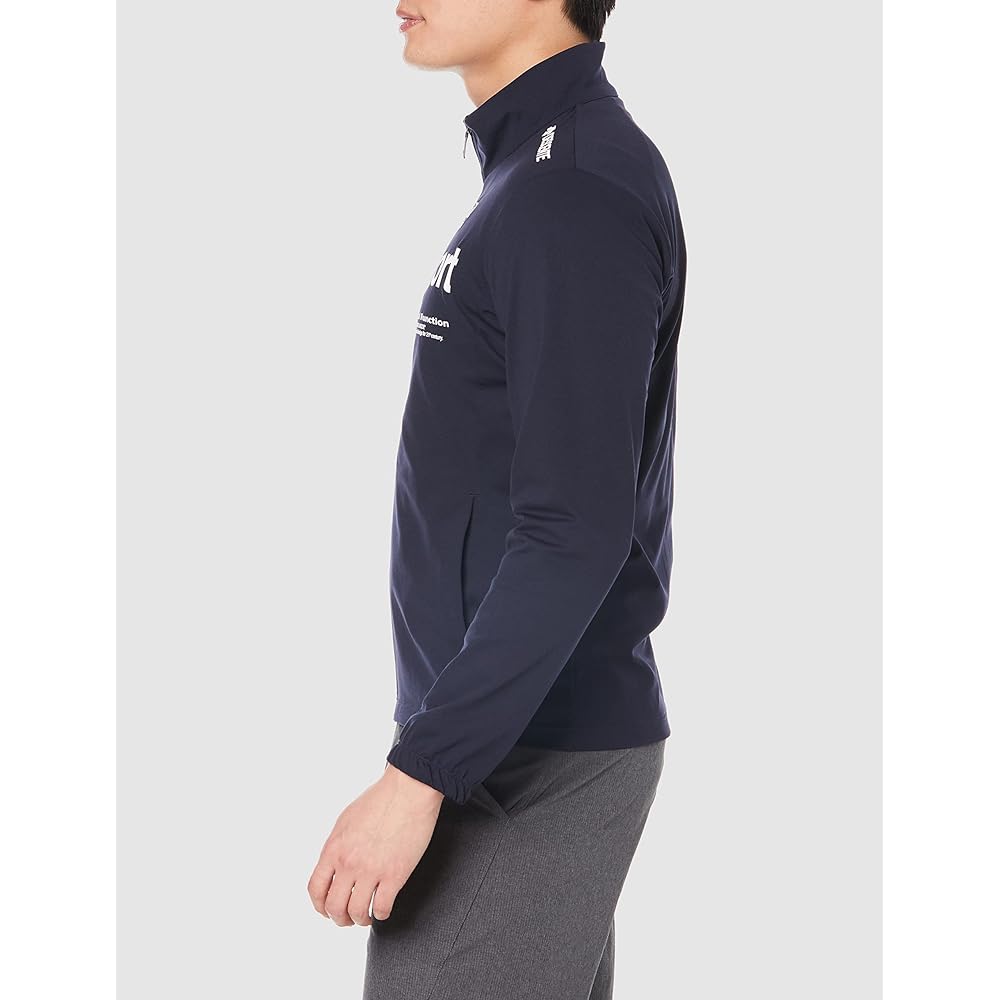 [DESCENTE] Warm-up Jacket Training Stand Jacket Sweat Absorbent Quick Drying Windproof MOVESPORT Men's