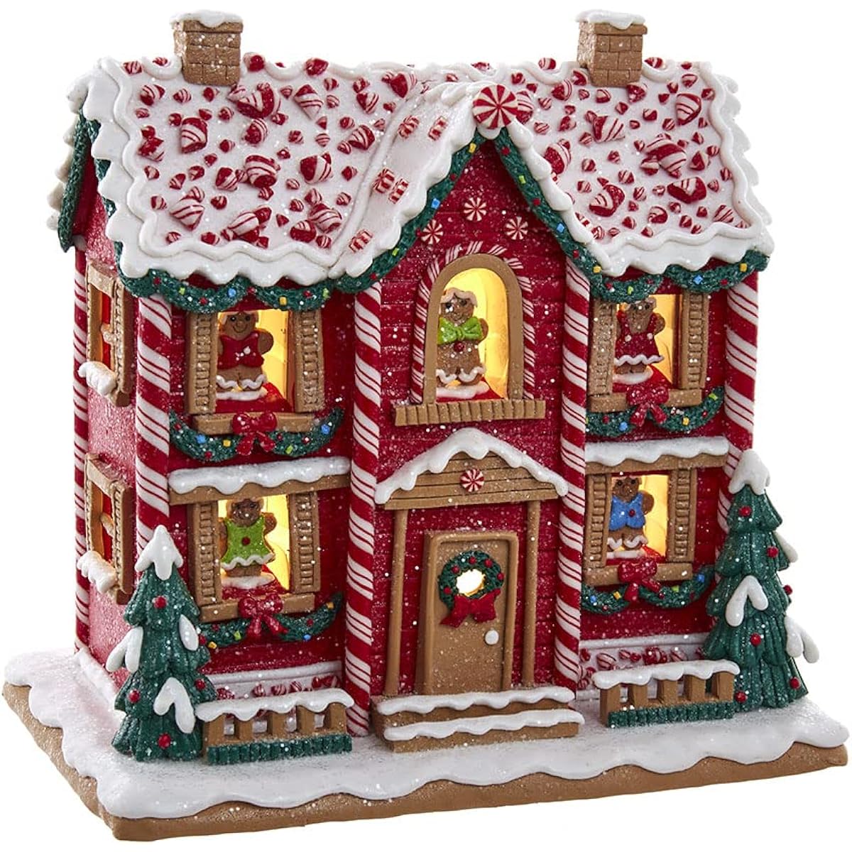Kurt S. Adler Gingerbread House Multicolor 9.5"