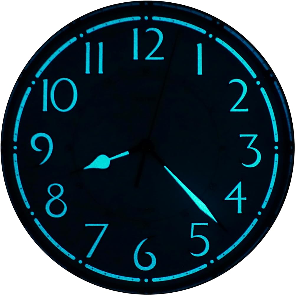 JUSTIME Octagon Luminous Wall Clock Wall Clock