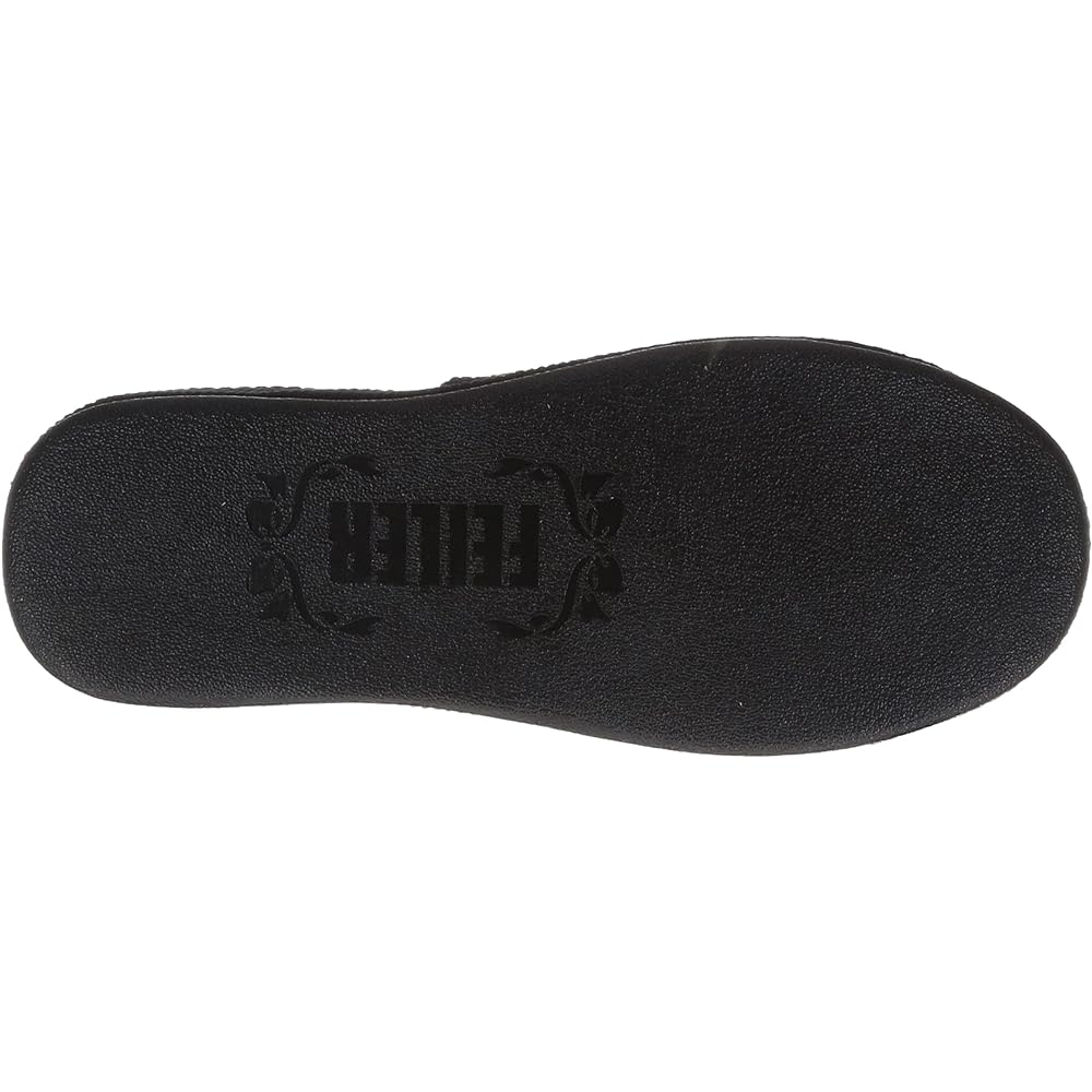 [Failor] Slippers [1C7721191363190] Antoinette ATN-211363 Black 24.5 cm