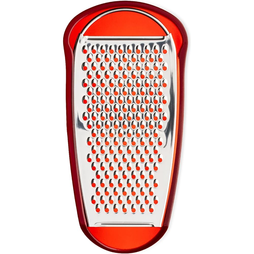 [Regularly imported product, passed food inspection] ALESSI PARMENIDE Cheese Grater Red AARU01 R