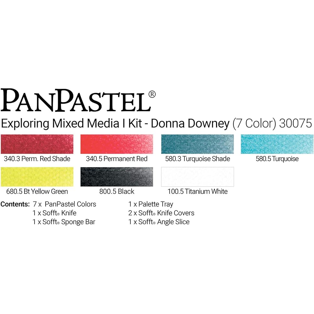 Panpastel 7 color set mixed media set 1 30075
