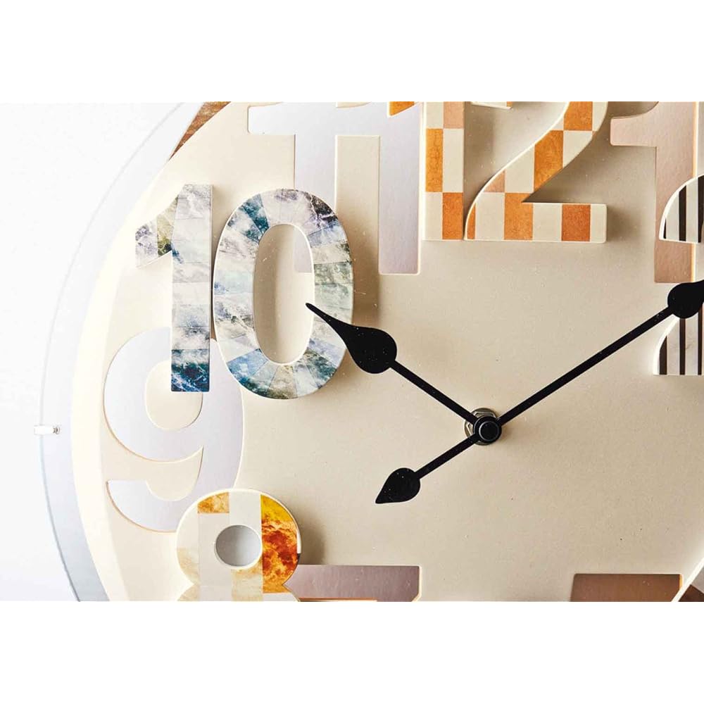 INTERFORM INC. Wall Clock Olaf WH White CL-9364WH