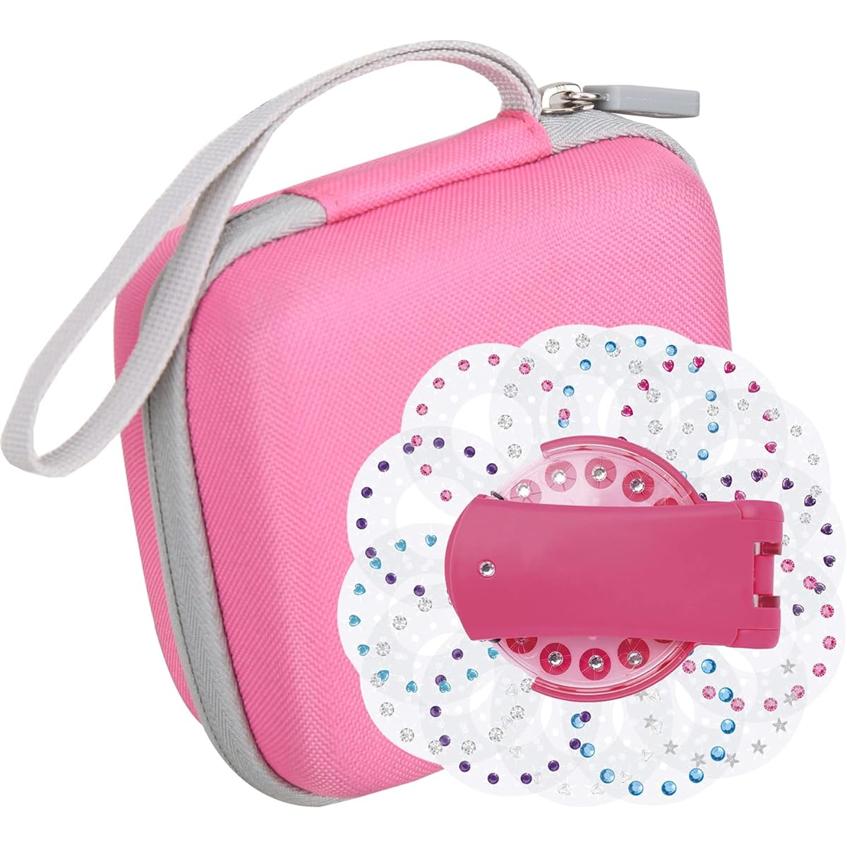 Mchoi Case for Blinger Deluxe Set Glam Collection with Mesh Pocket for Glam Styling Tool Gems - Loaded, Case Only