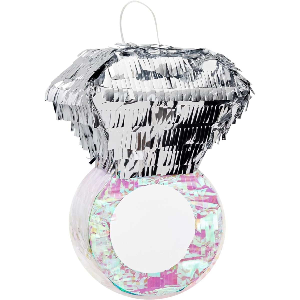 Juvale Tiny Diamond Ring Pinata Bridal Engagement Bachelorette Party Supplies 7 x 7 x 11 Inches