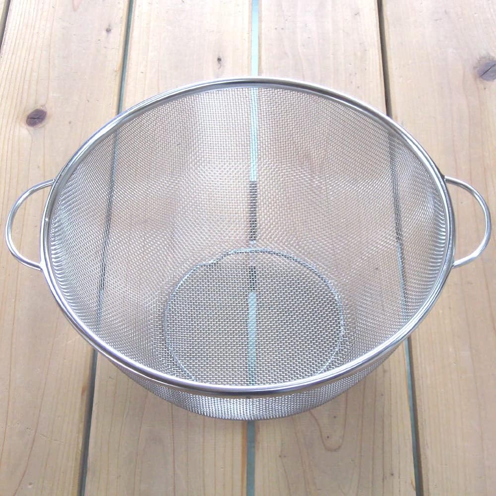 Nagao Tsubamesanjo Colander Set 19cm 22cm 25cm 18-8 Stainless Steel Made in Japan