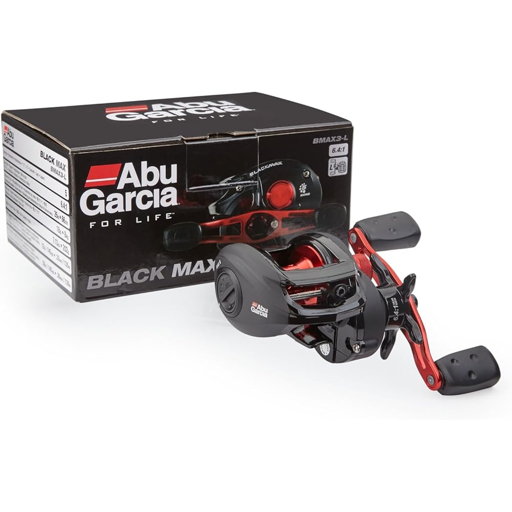 Abu Gacia bait reel BLACKMAX L left-handed