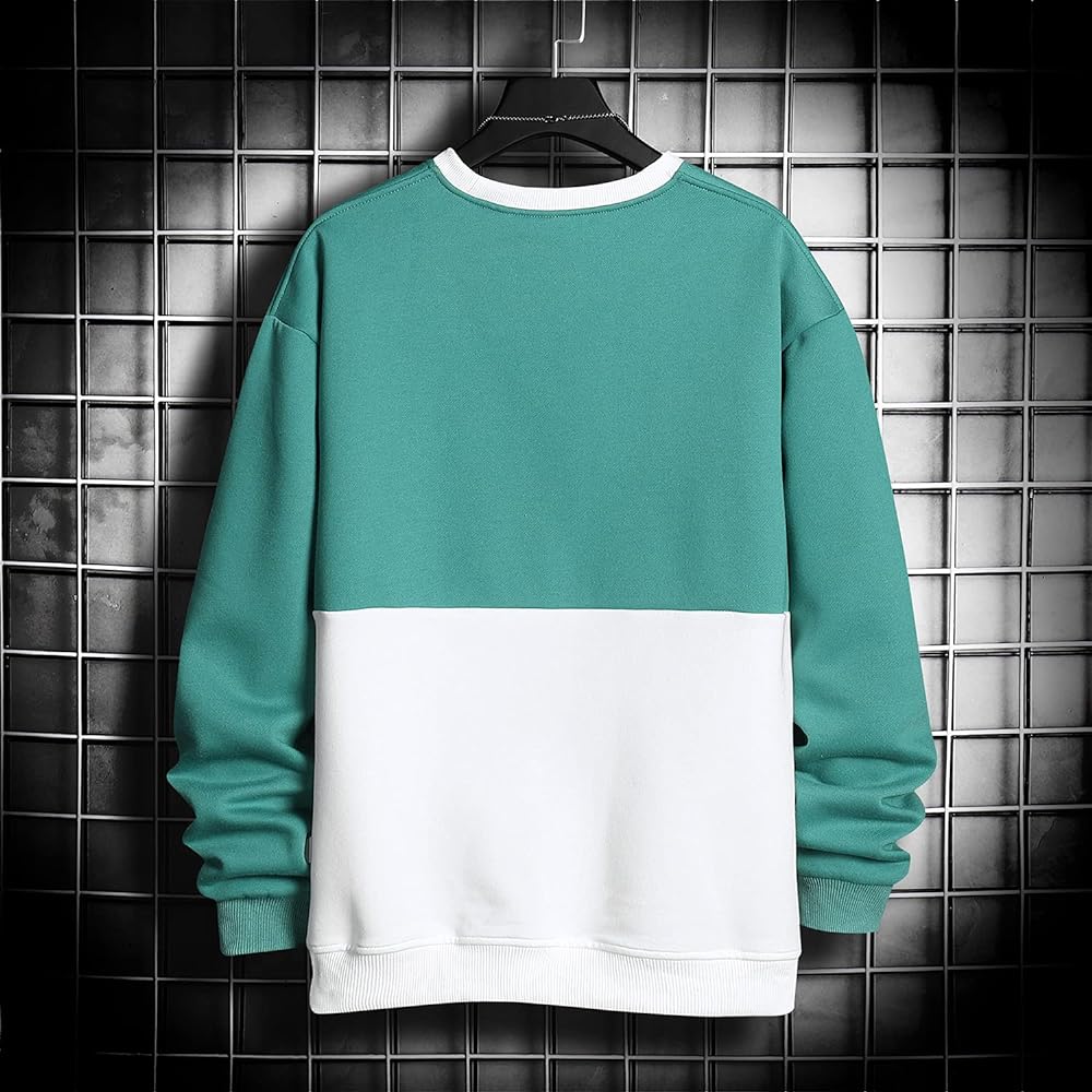 [Poperdision] Sweatshirt Men's Autumn Clothes Long Sleeve Pullover Sweatshirt Torena Popular Tops Large Size Sweatshirt Stylish Clothing Cool Pull Hoodie Casual Torena Original Autumn Winter Spring