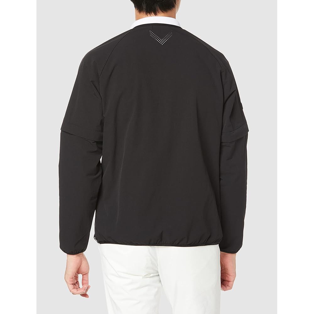 [Callaway] Men's 2WAY Crew Neck Blouson (8WAY Stretch) / Golf Outerwear / C21215102