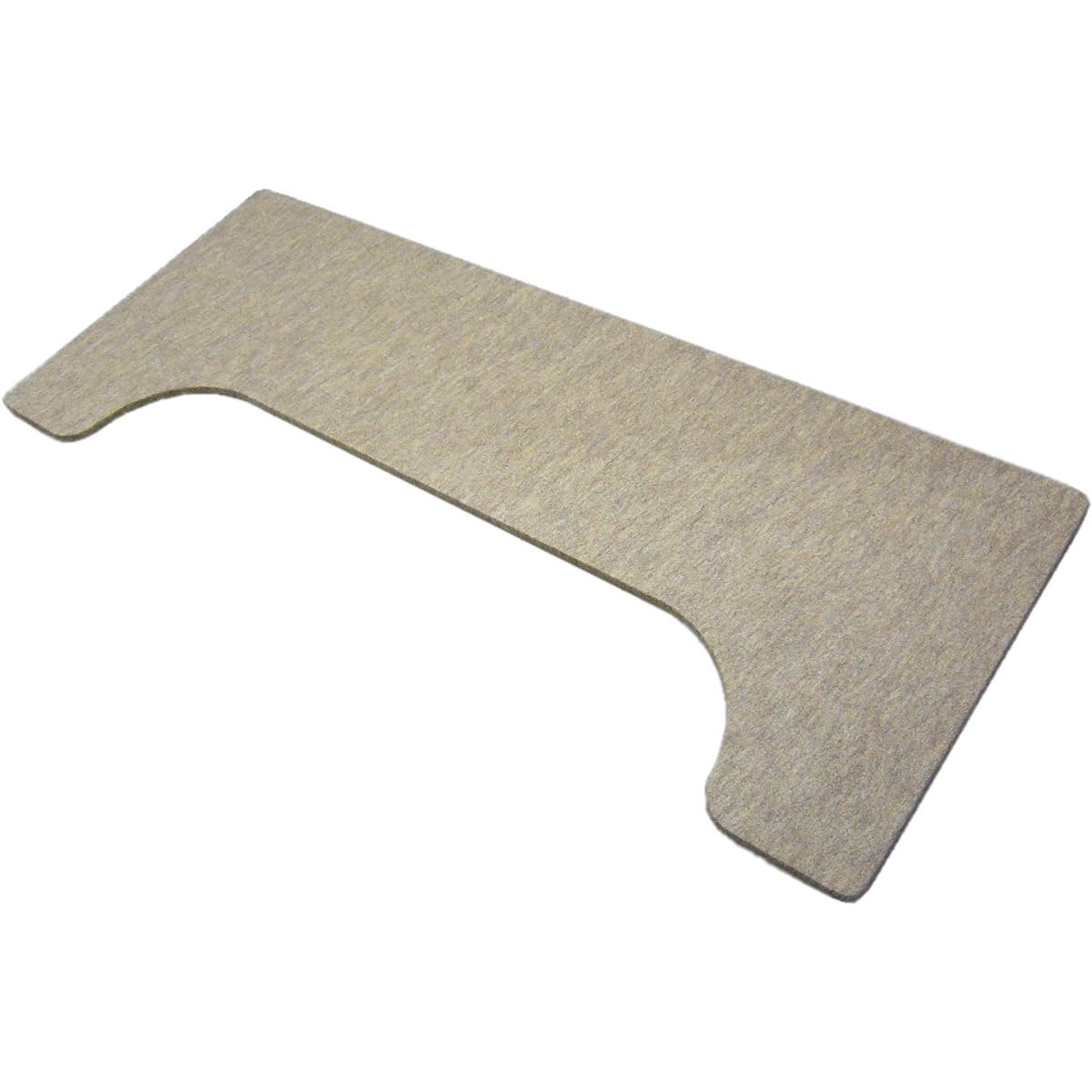 [Large size 161cm x 65cm] Floor reinforcement board for piano: Konan Big Board BB Brown