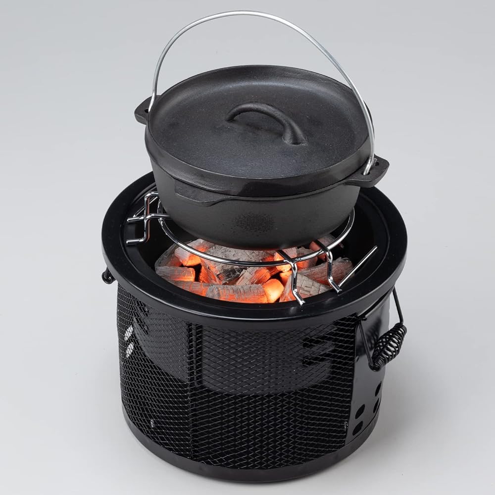 BUNDOK Mesh Cicilline Black BD-373BK [For 1-2 people] Water-cooled Outdoor