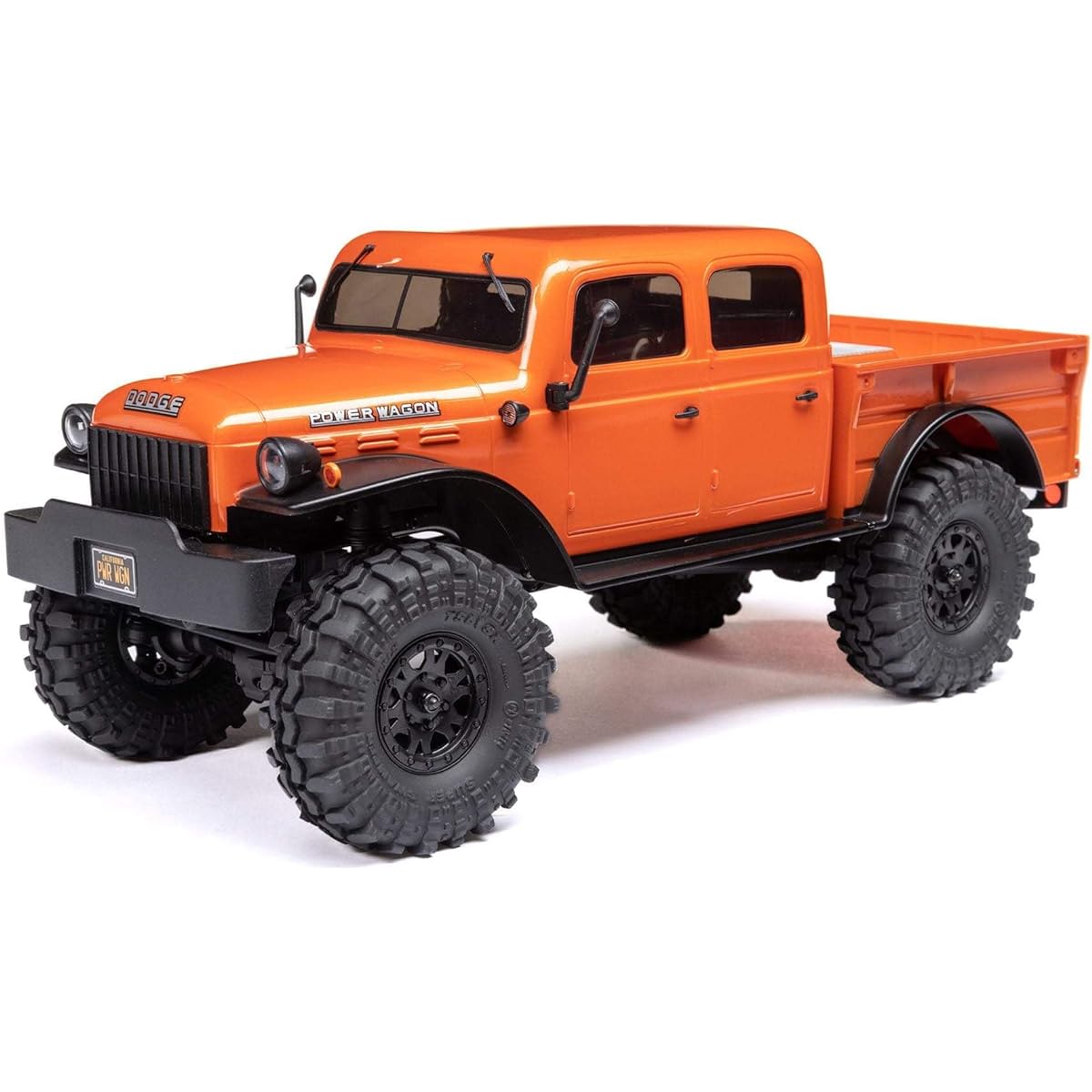 Axial SCX24 40's 4-door Dodge Power Wagon Orange 1/24 4-wheel drive-RTRAXI00007T1