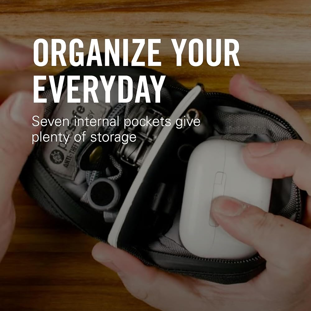 LEATHERMAN Tool Pouch 7 Pocket Tool Organizer Ripstop Nylon Fabric Black