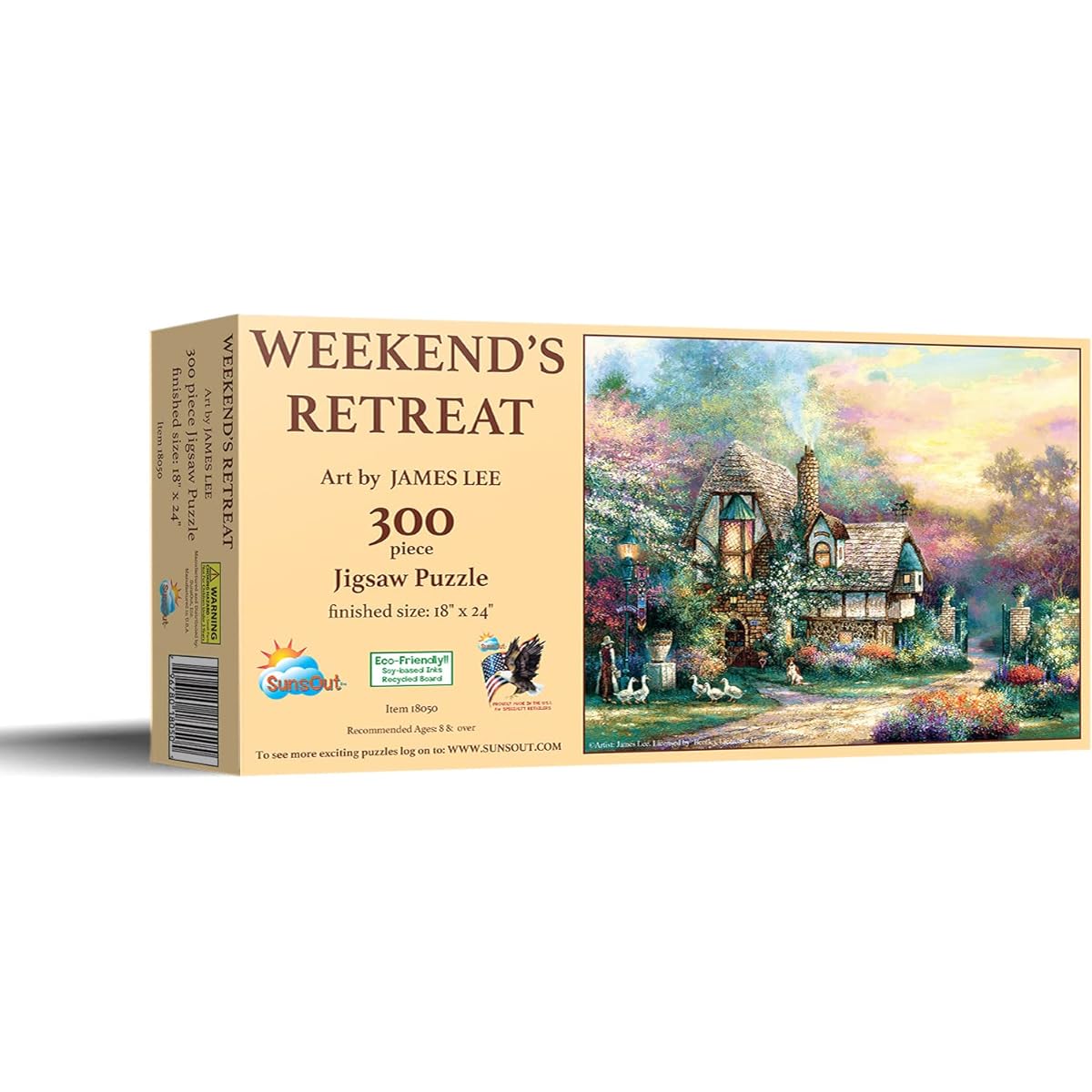 SUNSOUT INC Jigsaw Puzzle Weekend Retreat 300 Piece