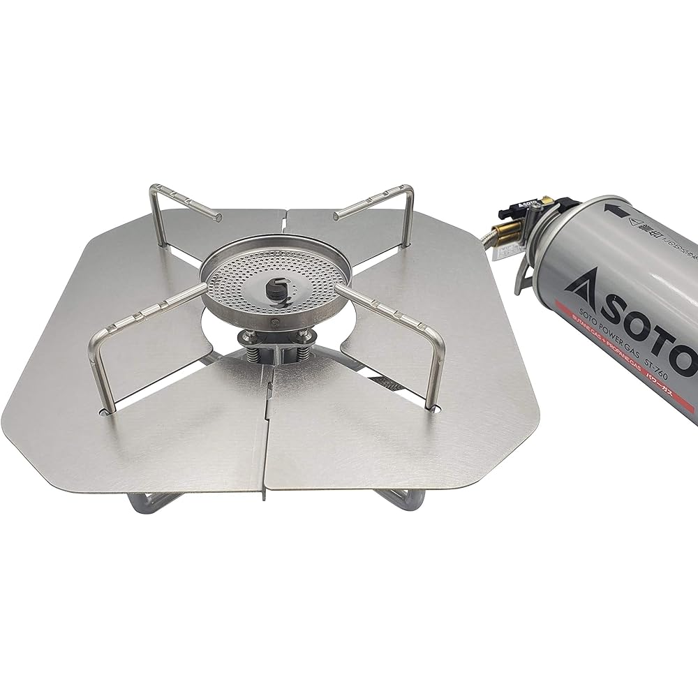 N-project SOTO ST-330 FUSION Heat shield plate for Fusion Prevents damage to the table due to radiant heat!