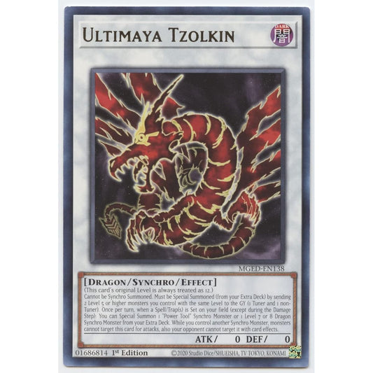 Ultimaya Tzolkin - MGED-EN138 - Rare - First Edition.