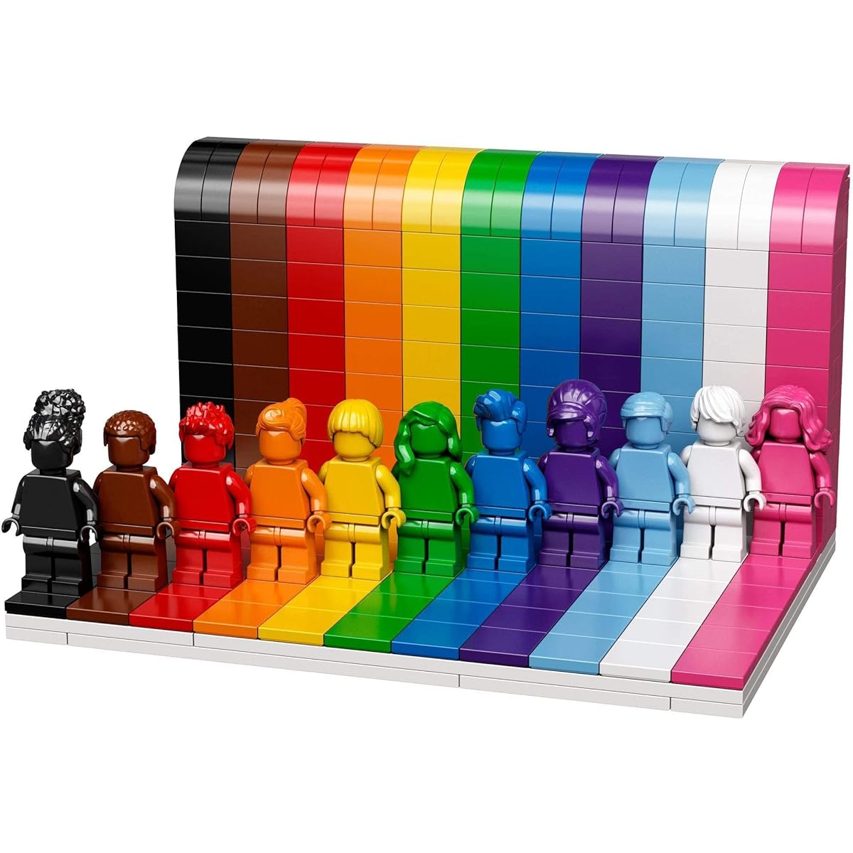 LEGO Everyone is Awesome 40516 - Celebrate Pride with 11 minifigures