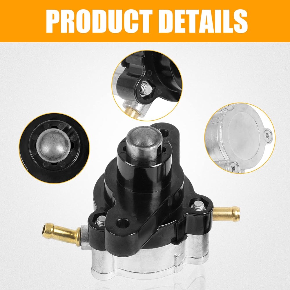 Fuel Pump Compatible with 2000-Up Yamaha 4-Stroke Outboard F75 F80 F90 F100 F115 LF115 HP Engine 68V-24410-00-00 6D8-24410-00-00