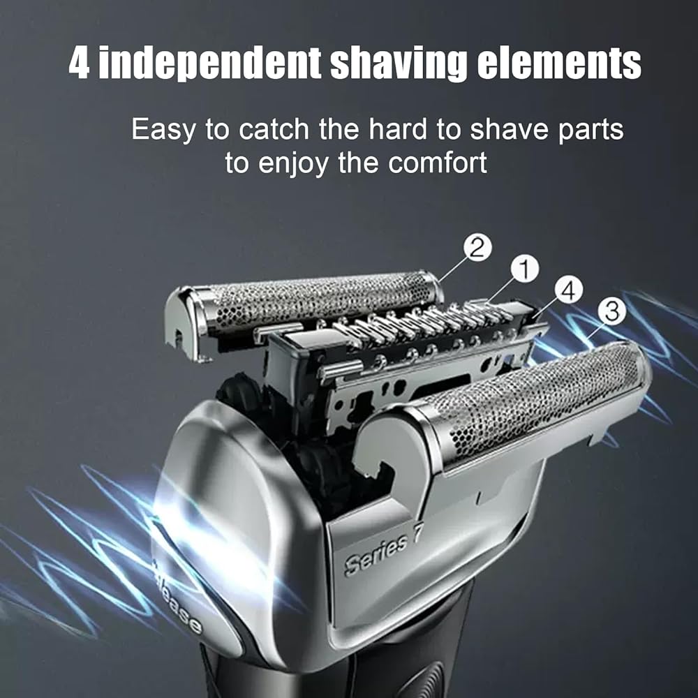 Compatible with Braun Series 7 Replacement Blade Shaver Compatible with Braun Series 7
