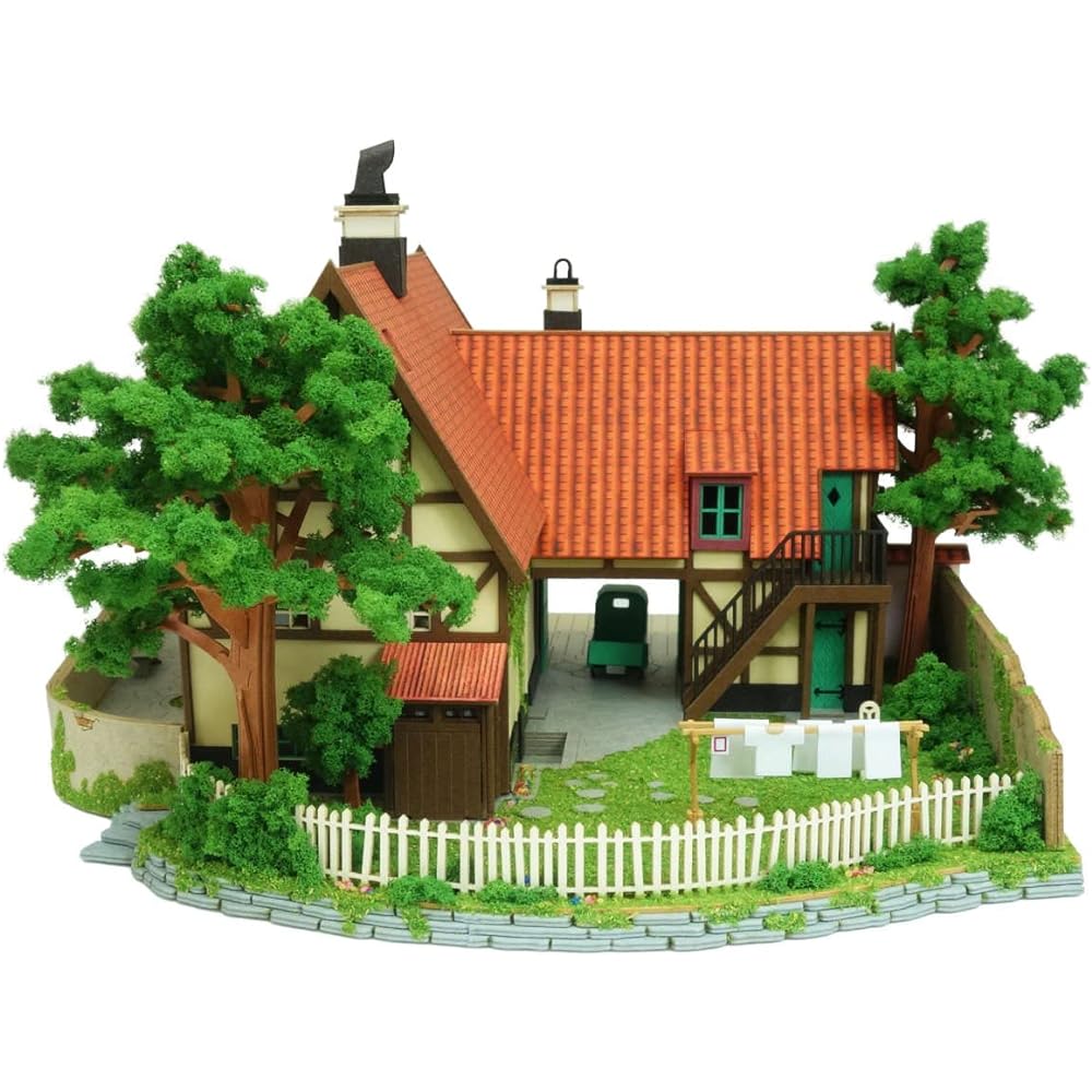 Sankei Studio Ghibli Works Series Kiki's Delivery Service Guchokipan Store Paper Craft MP07-43