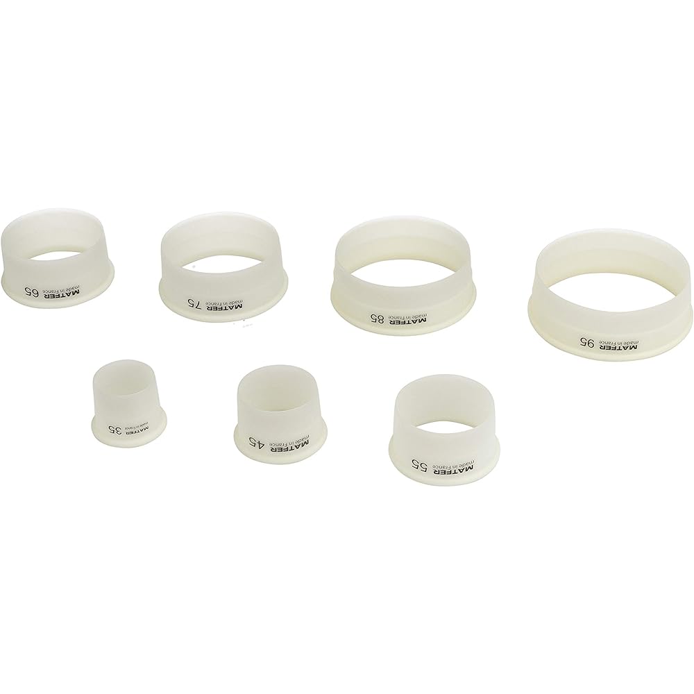 MATFER Flat Cutting Mold 150104 Plastic France 7 Piece Set WNK02