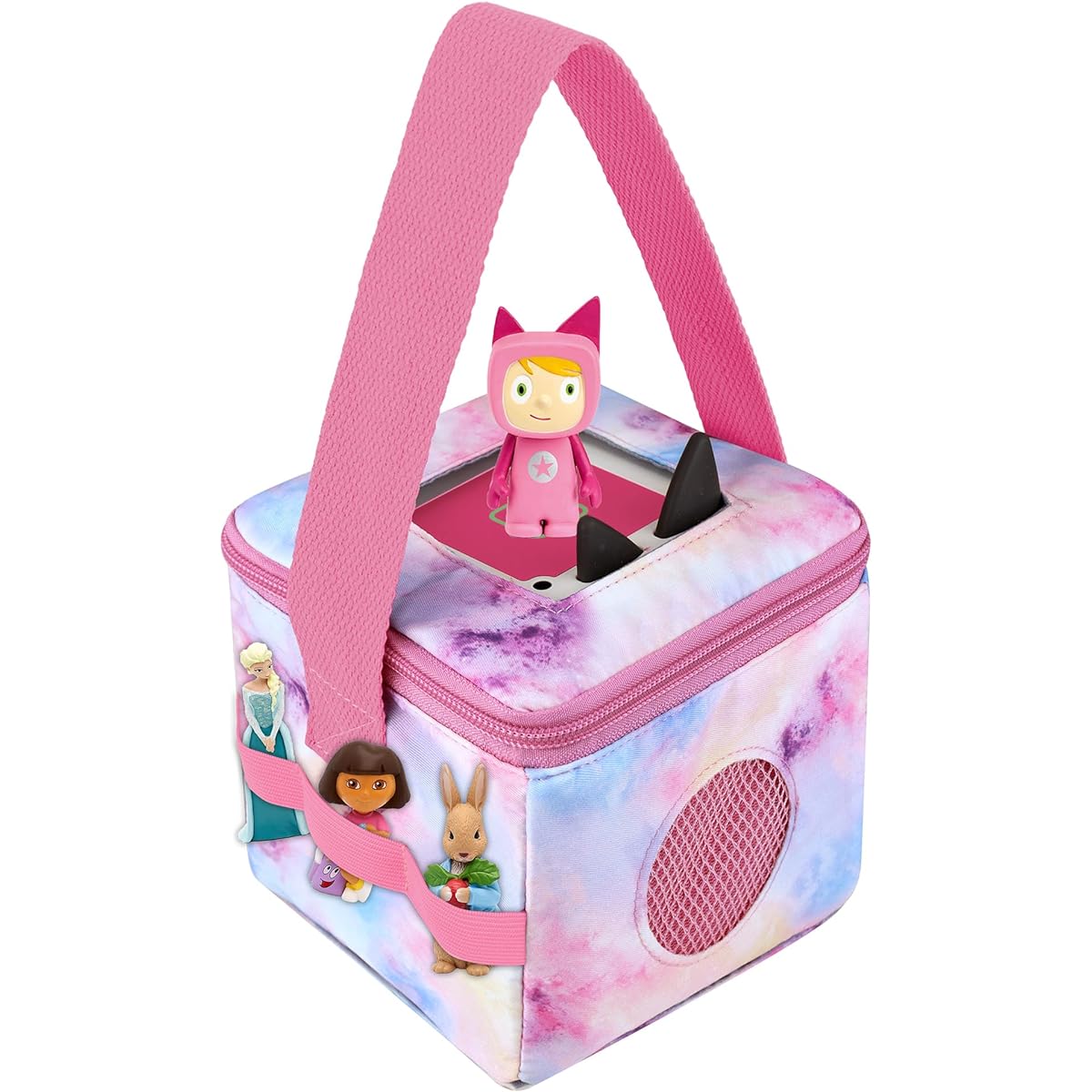 Carrying Case for Tonie Figures and TonieBox, Organizer, Transport & Storage Bag for Toniebox Starter Set, Kids Creative Tonie Characters