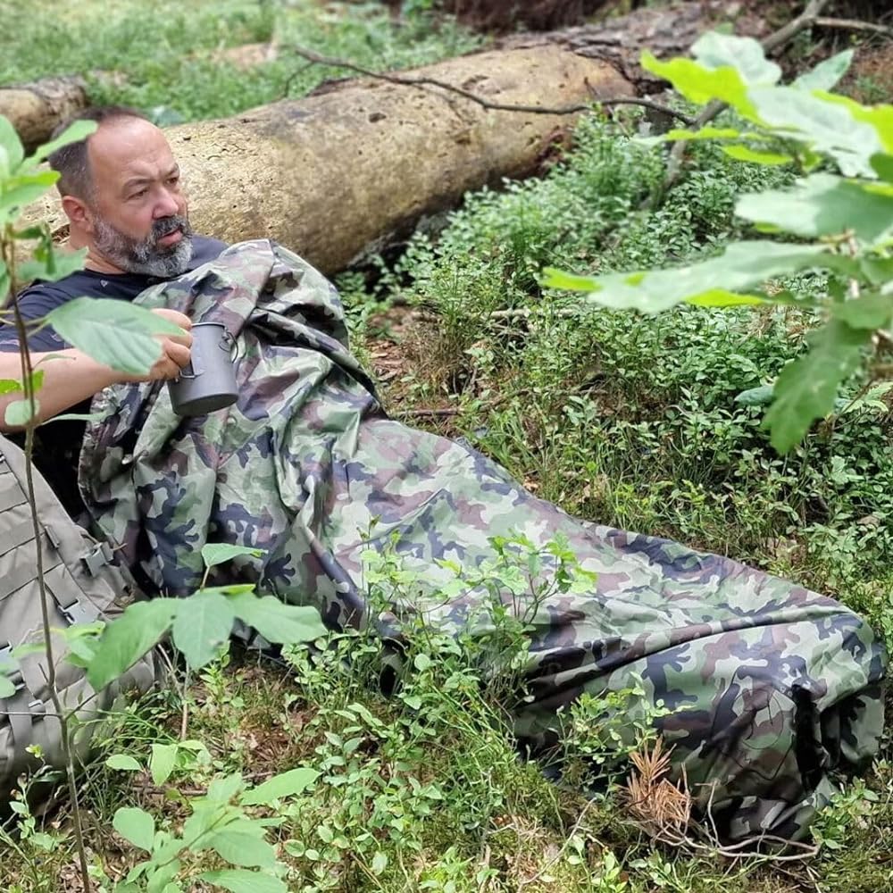 [BUSHMEN Travel Gear] THERMO - Blanket/camo Thermo Blanket Camouflage Underblanket Japanese Genuine Product