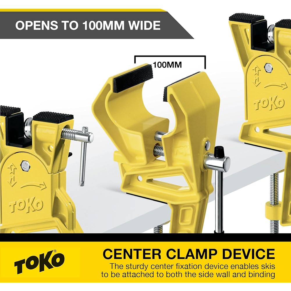 TOKO Ski Snowboard Maintenance Vise World Cup Wide 5560035