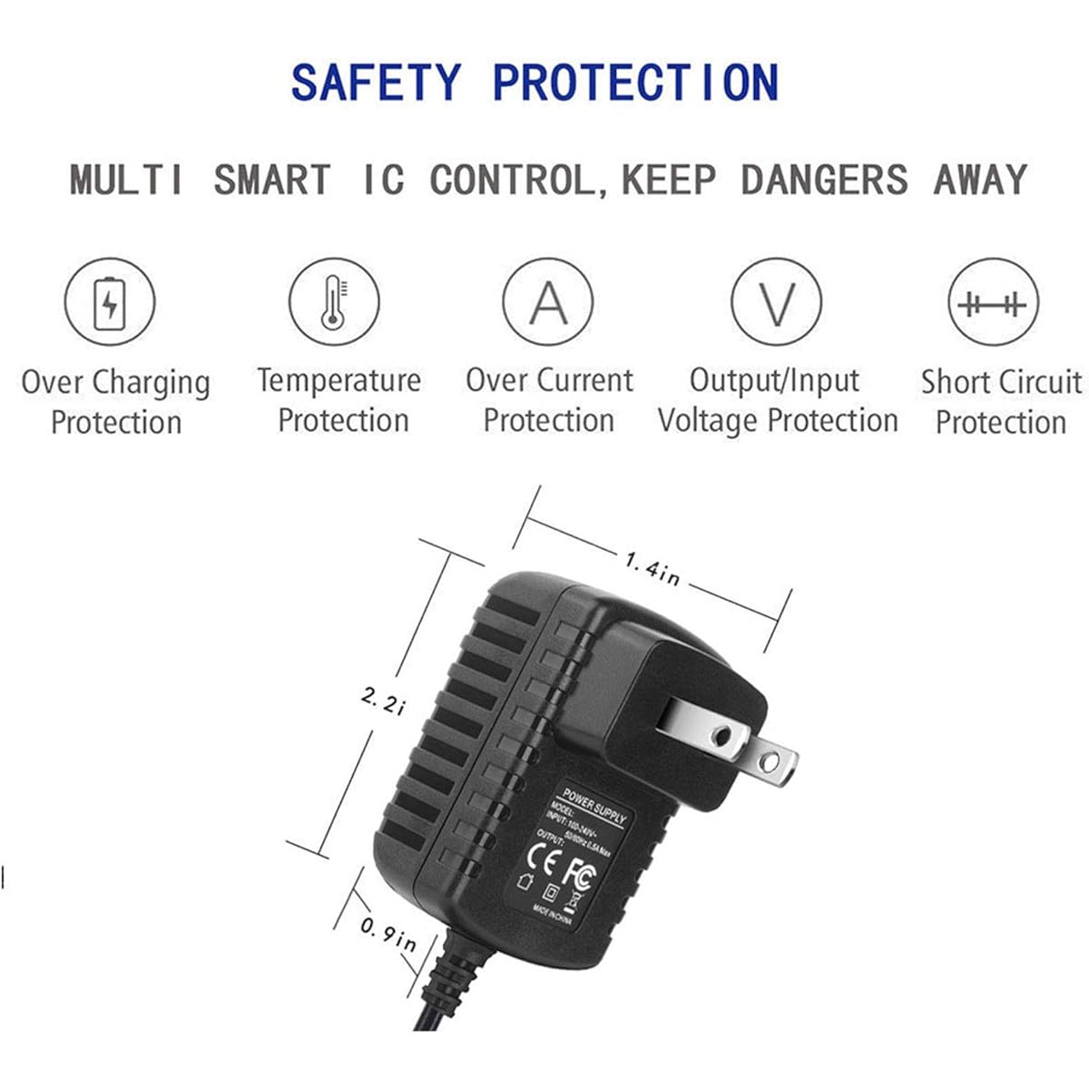 BaByliss PRO FX788 FX820 FX825 FX870 FX787 FXSSM FX726 LoPROFX Clipper Trimmer Power Cord DC Adapter Supply 4.5V Charger