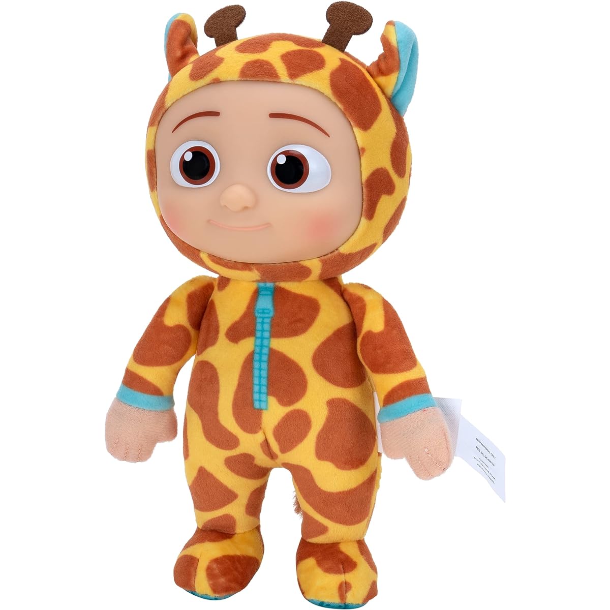 CoComelon WT0070 20cm Little Plush JJ Giraffe Multicolor, 8' - ultra light