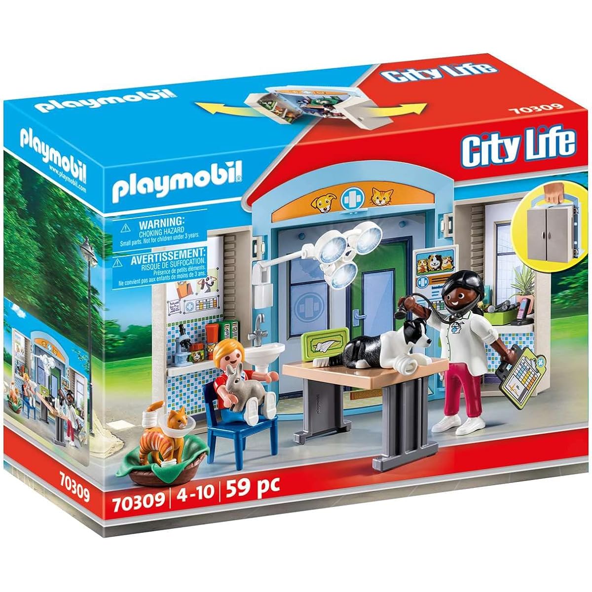 Playmobil Vet Clinic Playbox