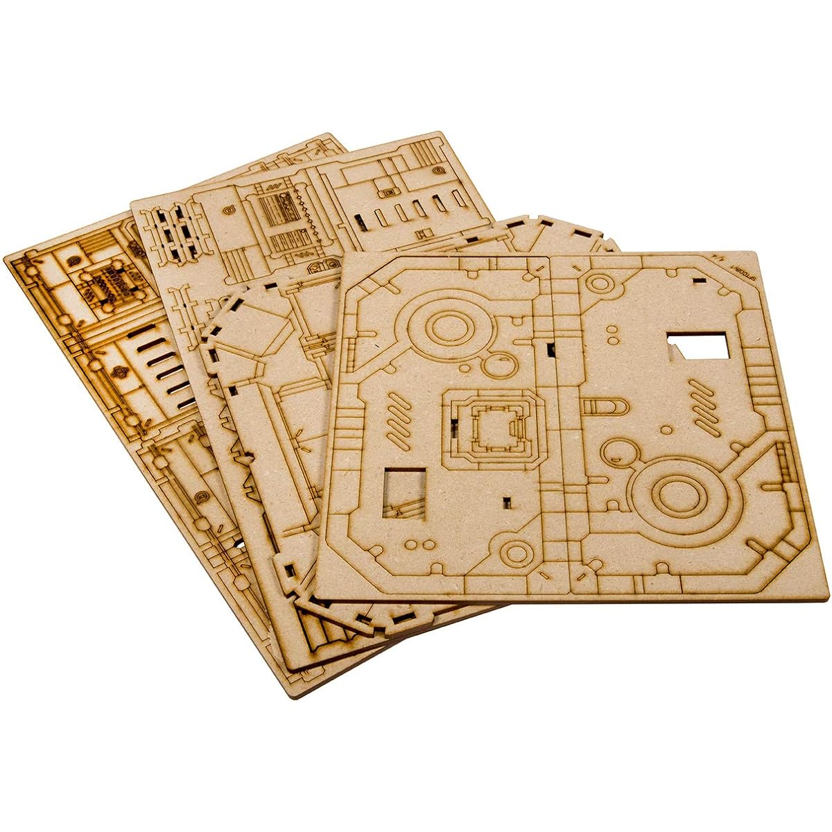 Broken Token Horizon Grid MK.V Sci-Fi Terrain Building