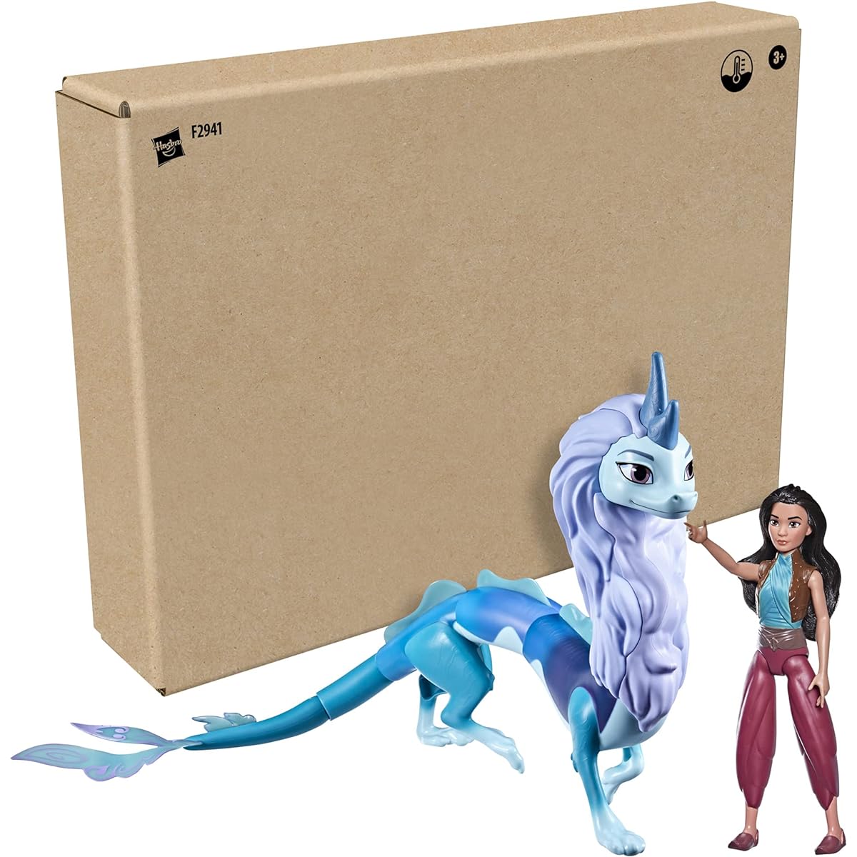Disney Raya and the Last Dragon Color Splash Raya and Sisu Dragon Water Play Ages 3 and Up