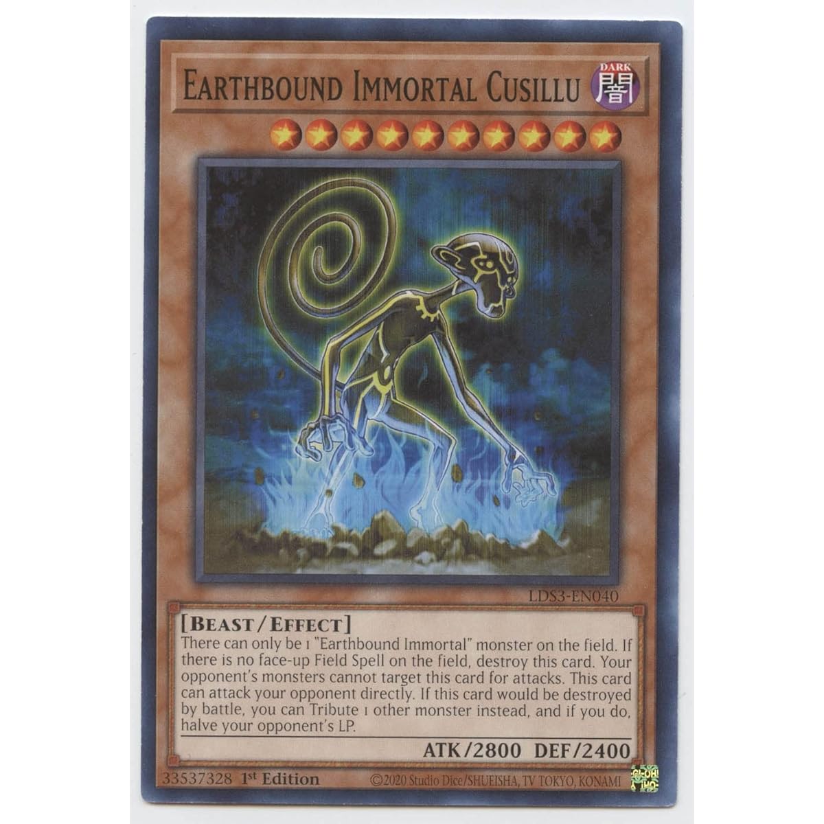 Earthbound Immortal Crush - LDS3-EN040 - Common - First Edition