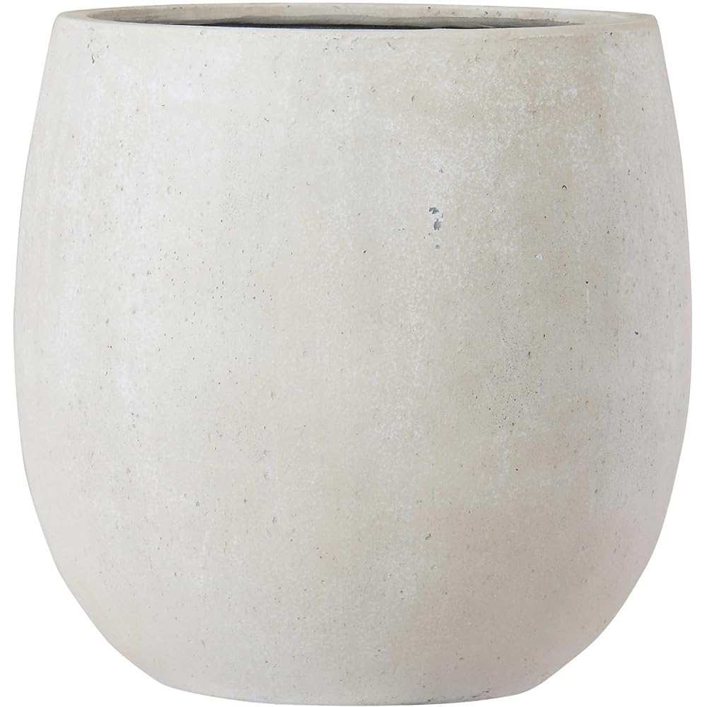 Green Pot Terranias Balloon Antique White 30cm EB-TB3030AW
