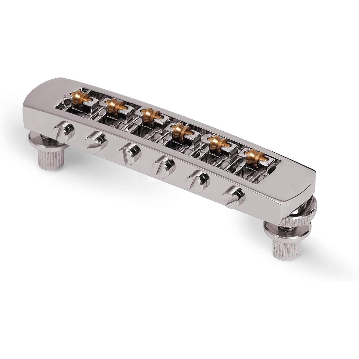 Golden Age roller bridge, nickel.