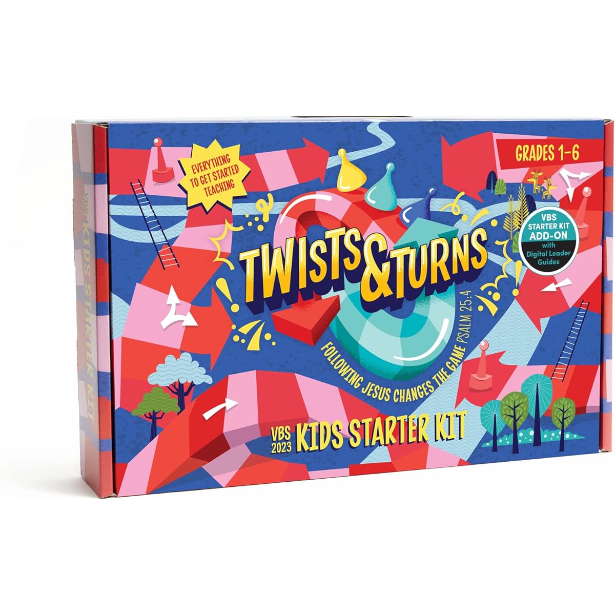 Lifeway VBS 2023 Twist & Turn Kids Starter Kit: Includes Digital Reader Guide for Grades 1-6