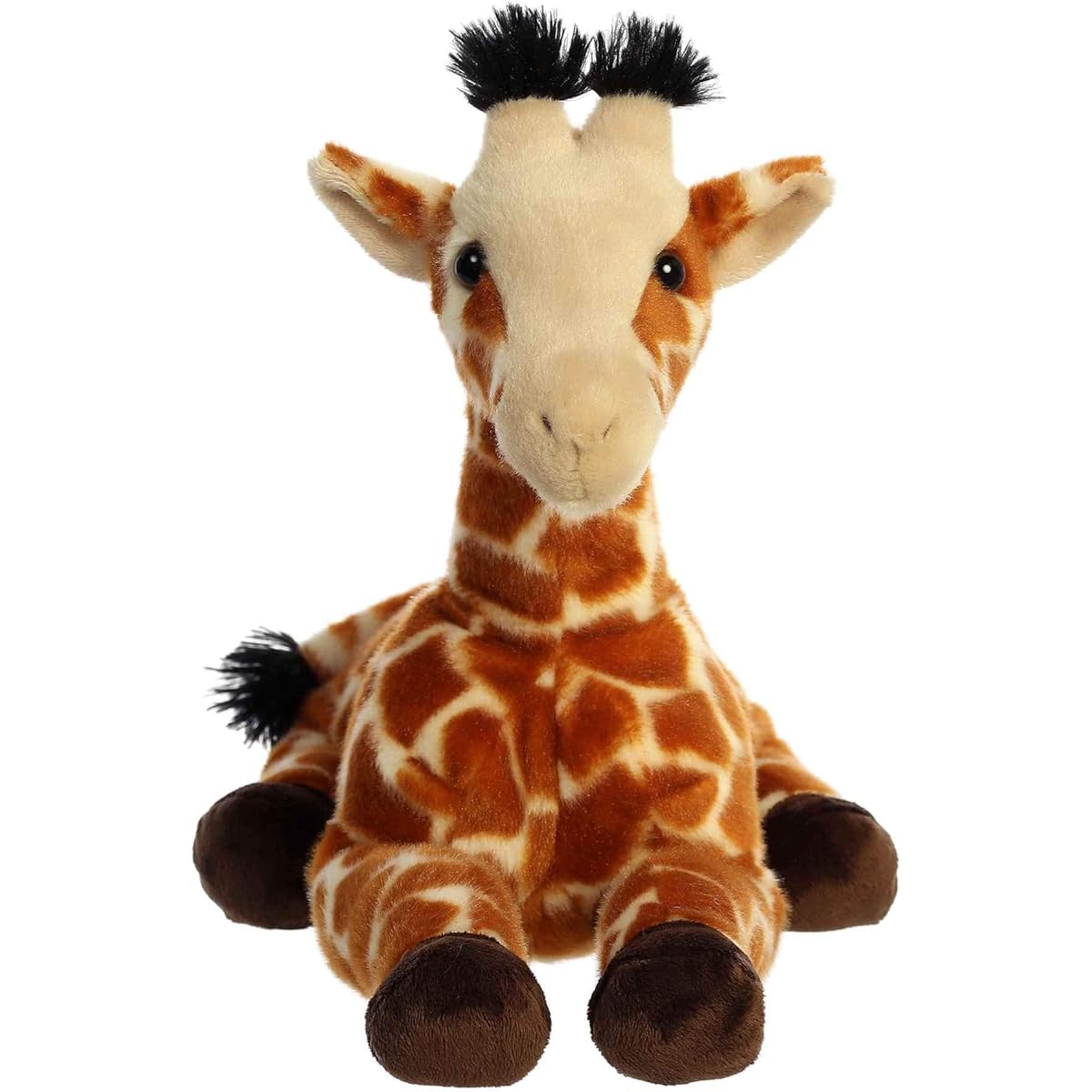 Aurora® Adorable Grand Flopsie™ Geo Giraffe™ Plush - Playful and Easy - A Timeless Companion - Orange 16.5"