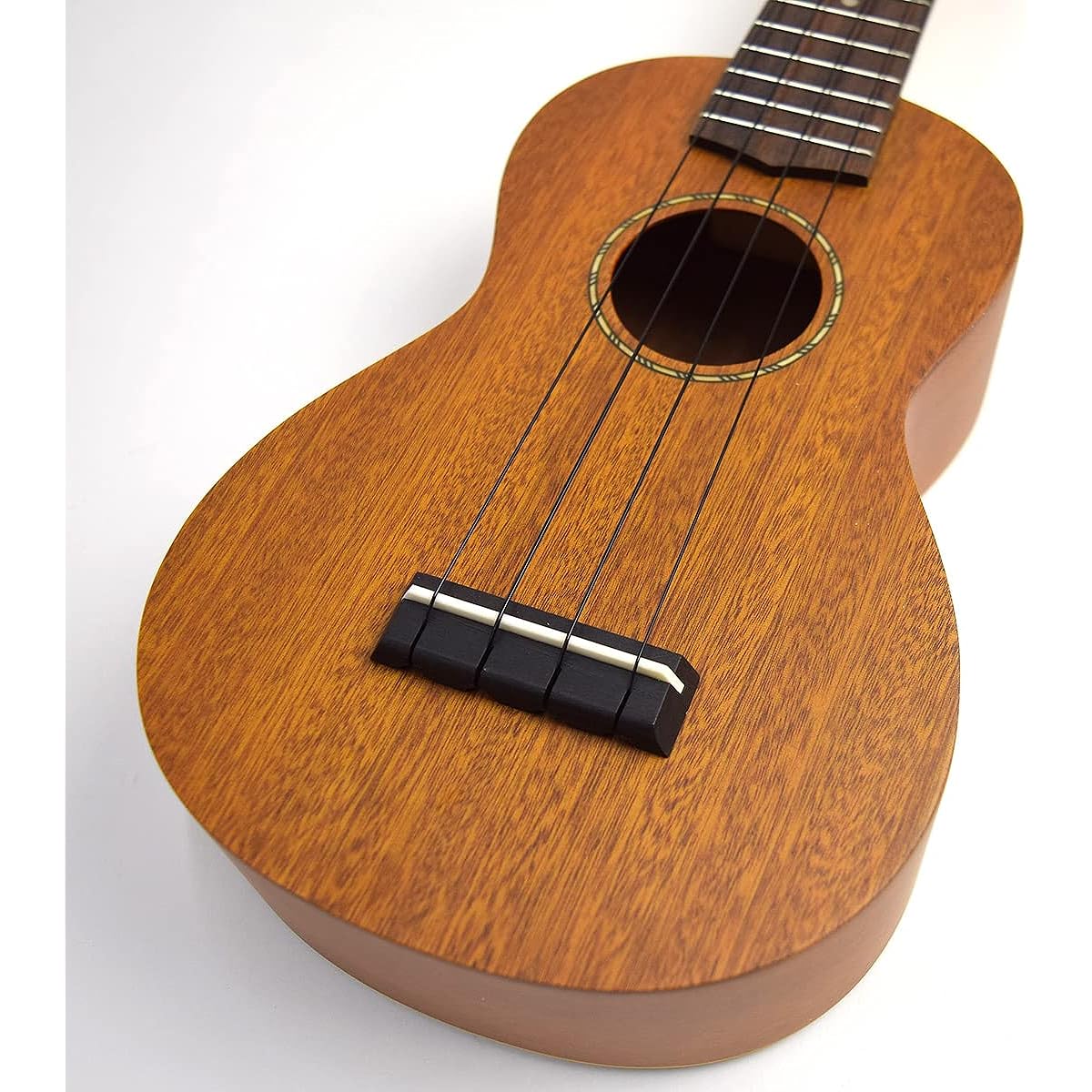 Hanalei HUK-80 Soprano Ukulele Gear Peg Specification Top Single Plate (Hanalei HUK80)