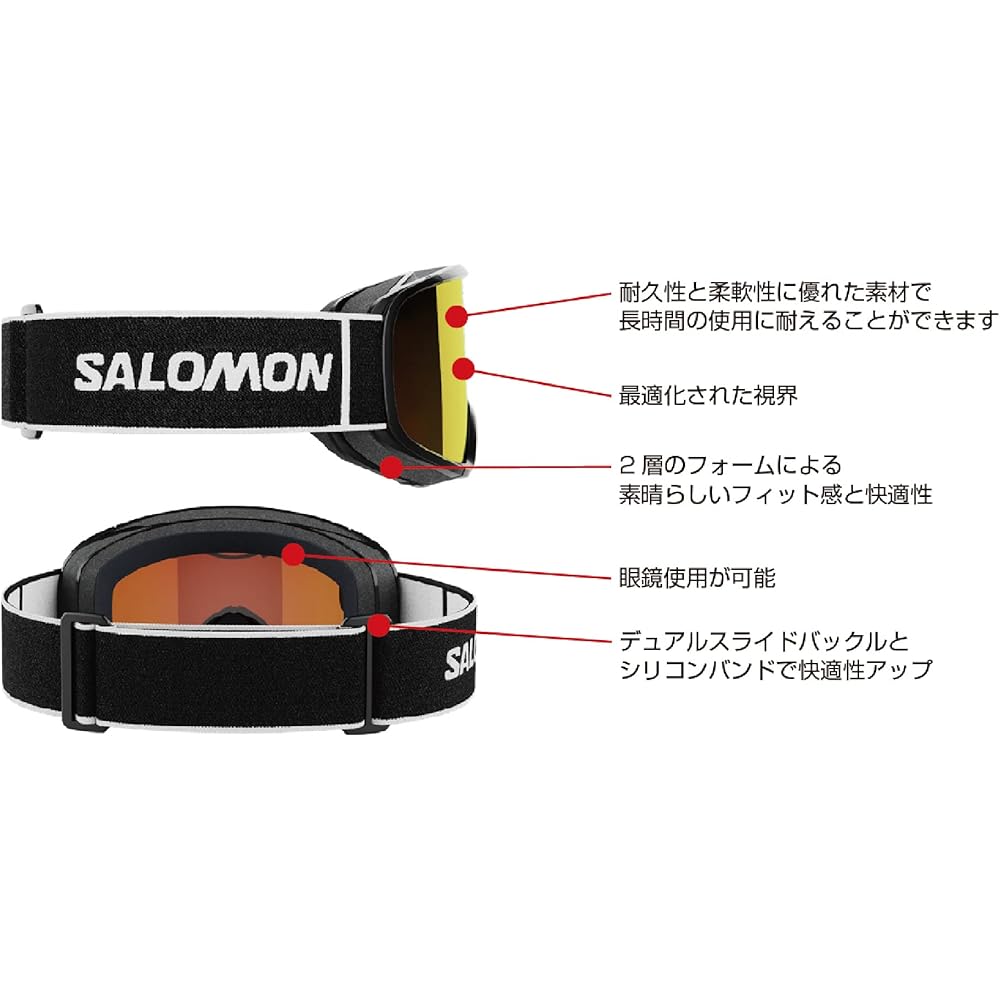[Salomon] Ski Snowboard Goggles AKSIUM Series (Aksium Series) One Size