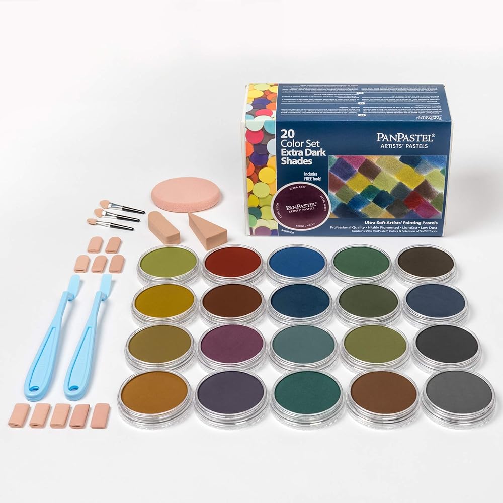 Holbein PanPastel 20 colors extra dark shade 30207
