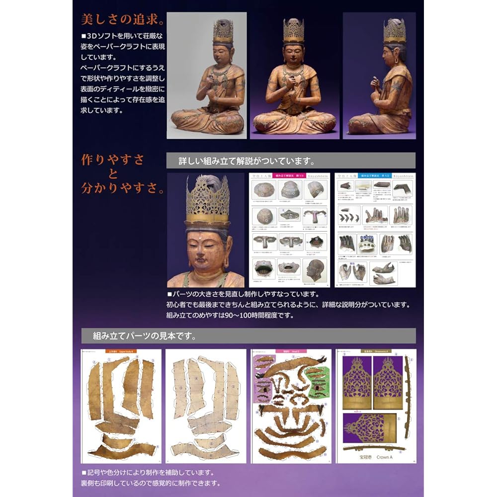 21st Century Paper Craft 04 Dainichi Nyorai Seated Statue