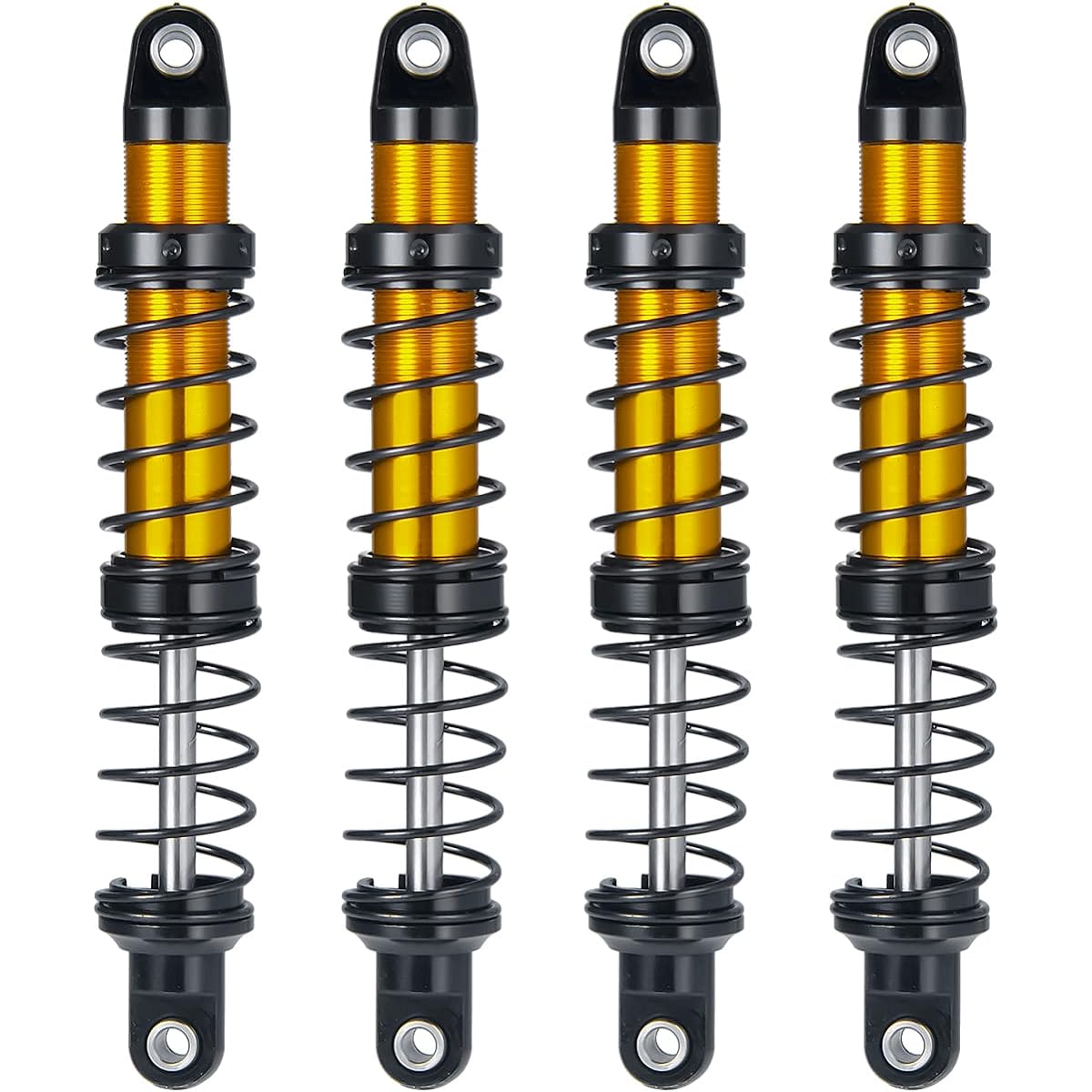 Benedict Harry RC Shock Absorbers 4pcs 1/10 Axial SCX10 90046 AXI03007 Traxxas TRX4 TRX6 Upgrade Parts (90mm)