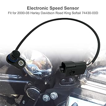 Speed Sensor Harley-Davidson Softail Road King Classic Electra Glide Softail Night Train 2000-2006 74430-00D 74430-00A 74430-00B 74430-00C Motorcycle Electronic Speedometer Sensor