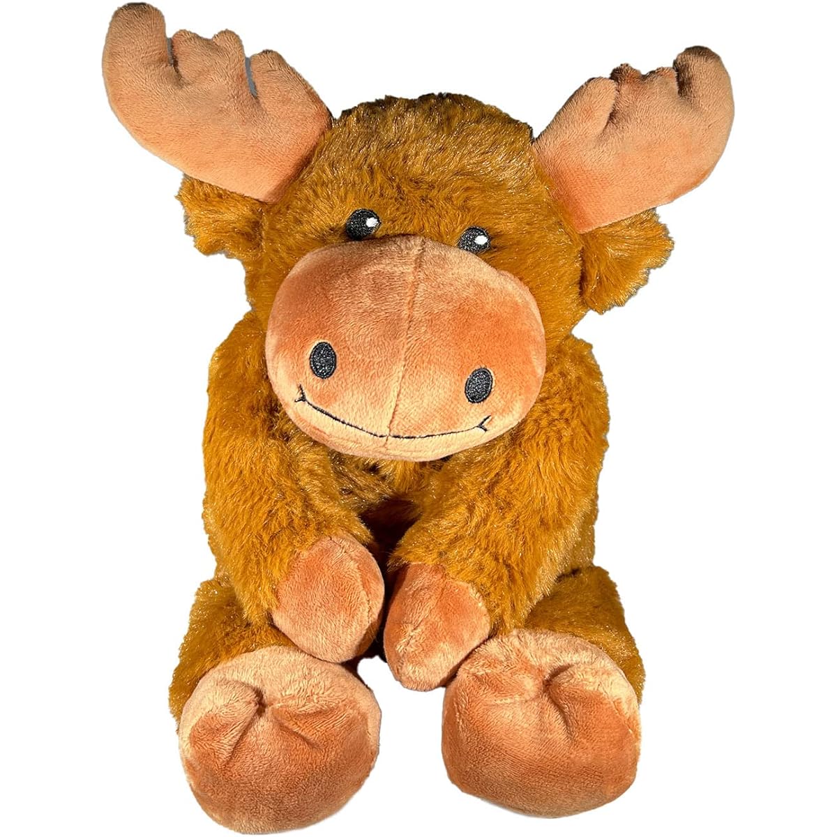 Weighted Plush Moose Worry Microwave Safe Travel Friendly Weighted Stuffed Animal Great Gift