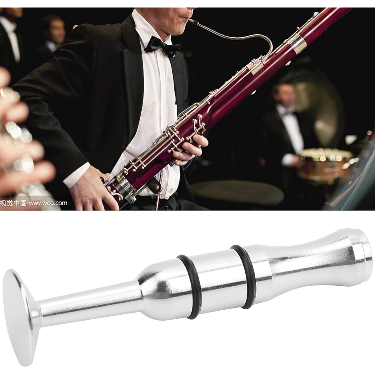 Embouchure Trainer Silver Device Lip Muscle Builder Training for Trumpet Trombone Clarinet Horn Saxophone (Silver)