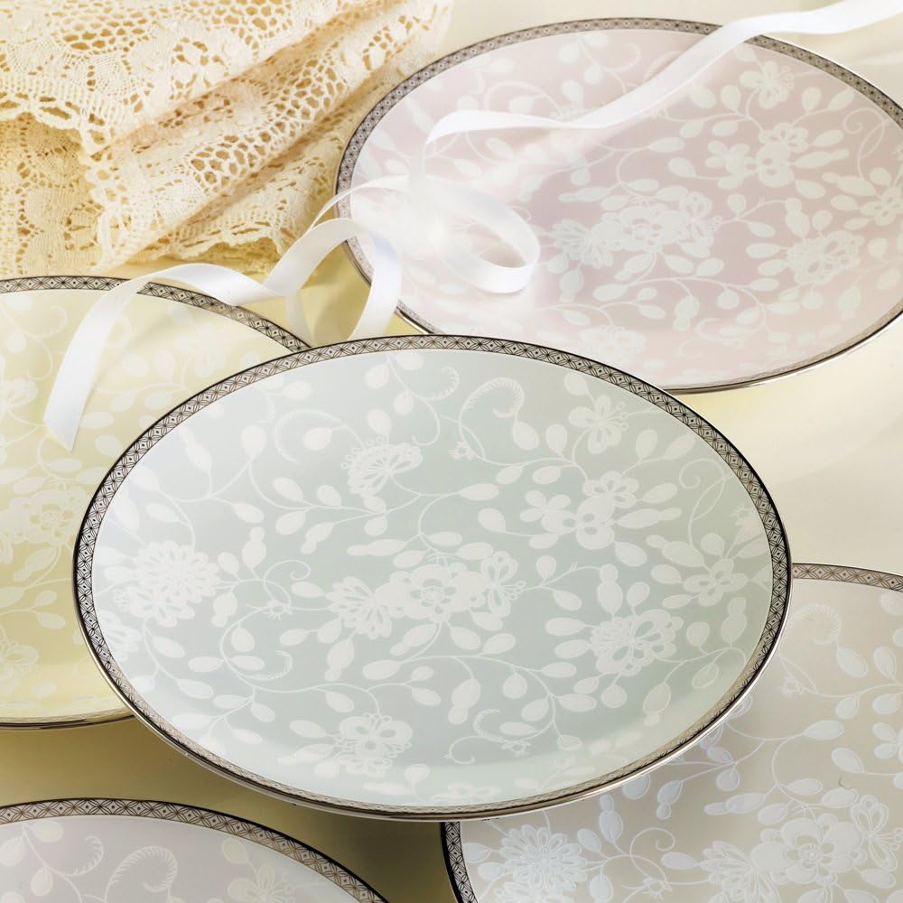 NARUMI Plate Set Milano Bianca 16cm Assorted 5 Pieces 96312-23046P