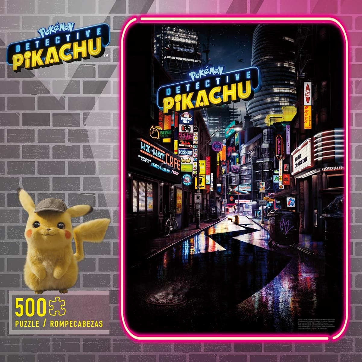 Buffalo Games - Pokemon - Detective Pikachu - 500 Piece Jigsaw Puzzle