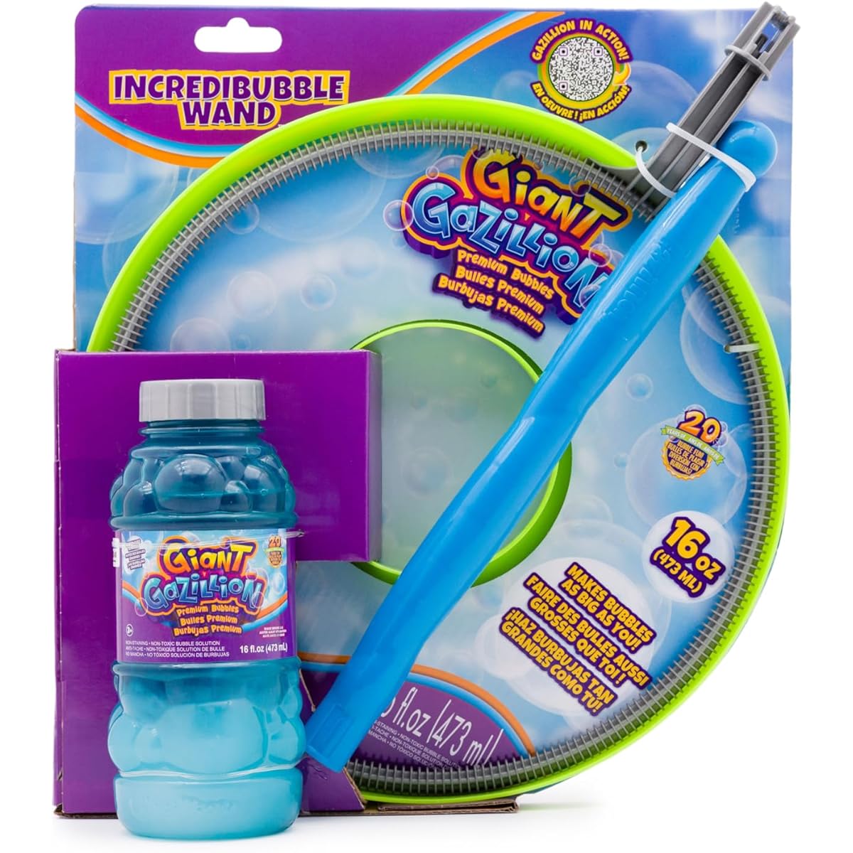 Giant Gazillion Blue Bubble Wand