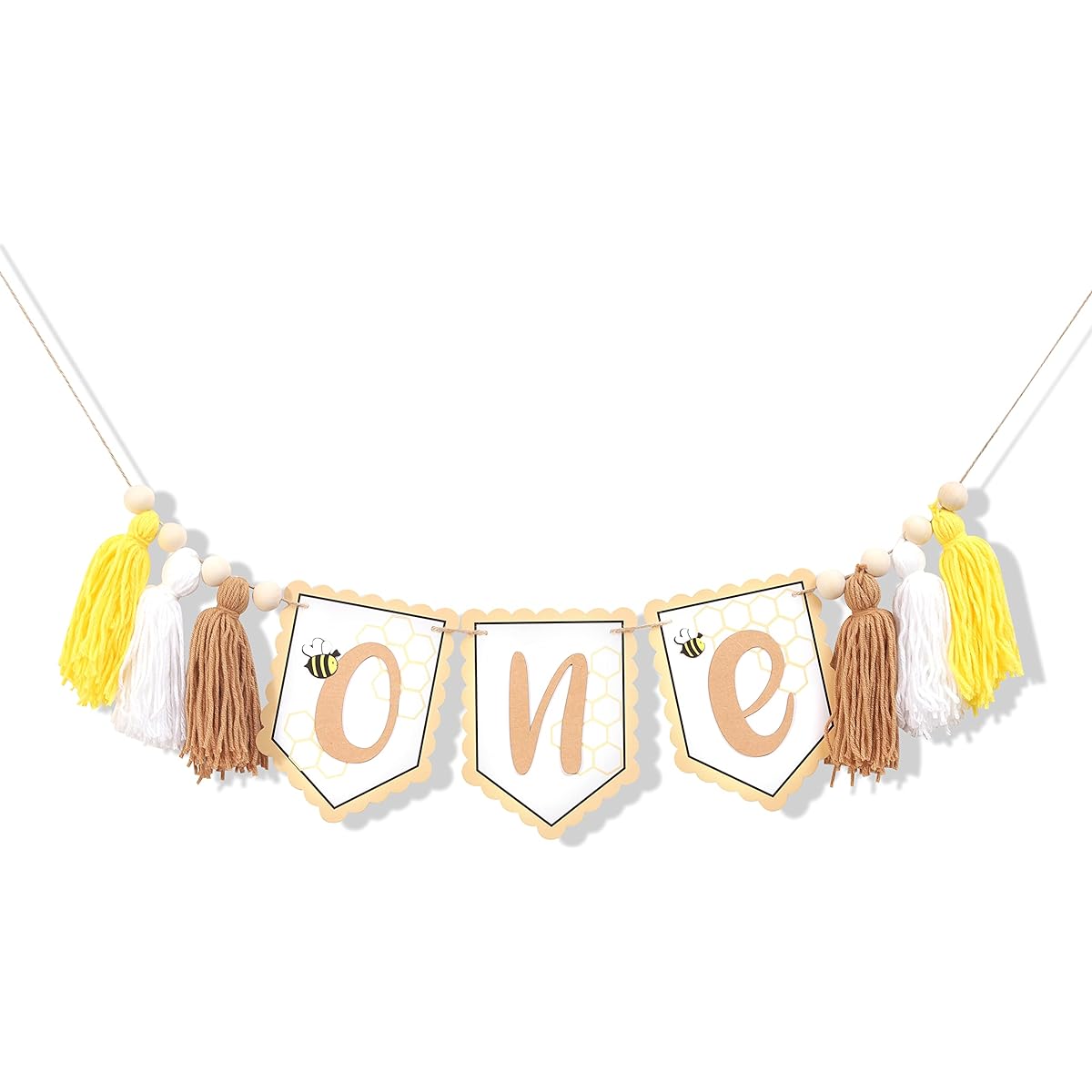 Bee Theme 1st Birthday Highchair Banner - First BeeDay Garland Highchair Banner Bee Day Happy Birthday Highchair Banner Bee Birthday Smash Cake Photo Baby Bee Banner 1st Birthday Girl